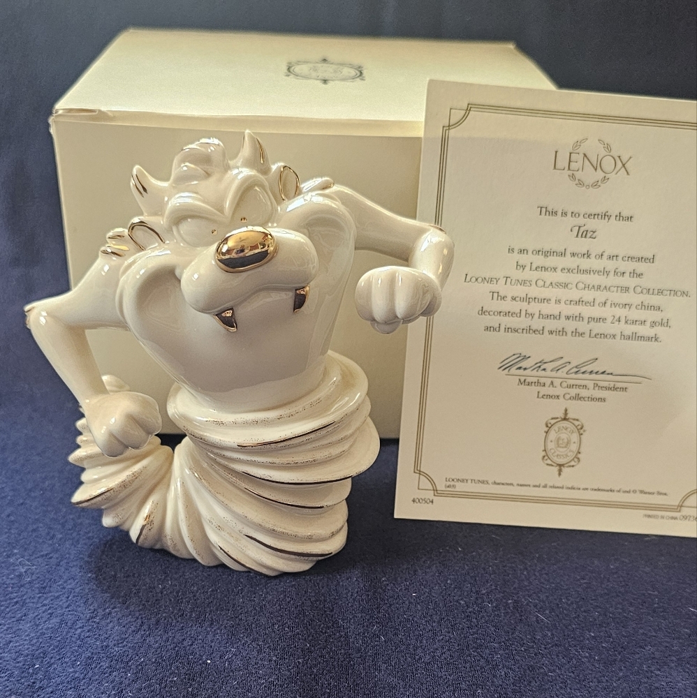 Retired Discontinued Taz Lenox